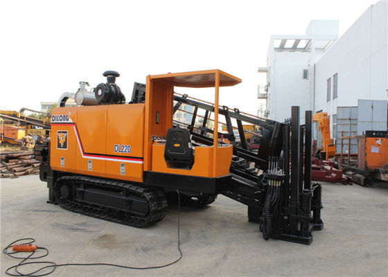 Trenchless Horizontal directional HDD machine underground pipe laying under DL220