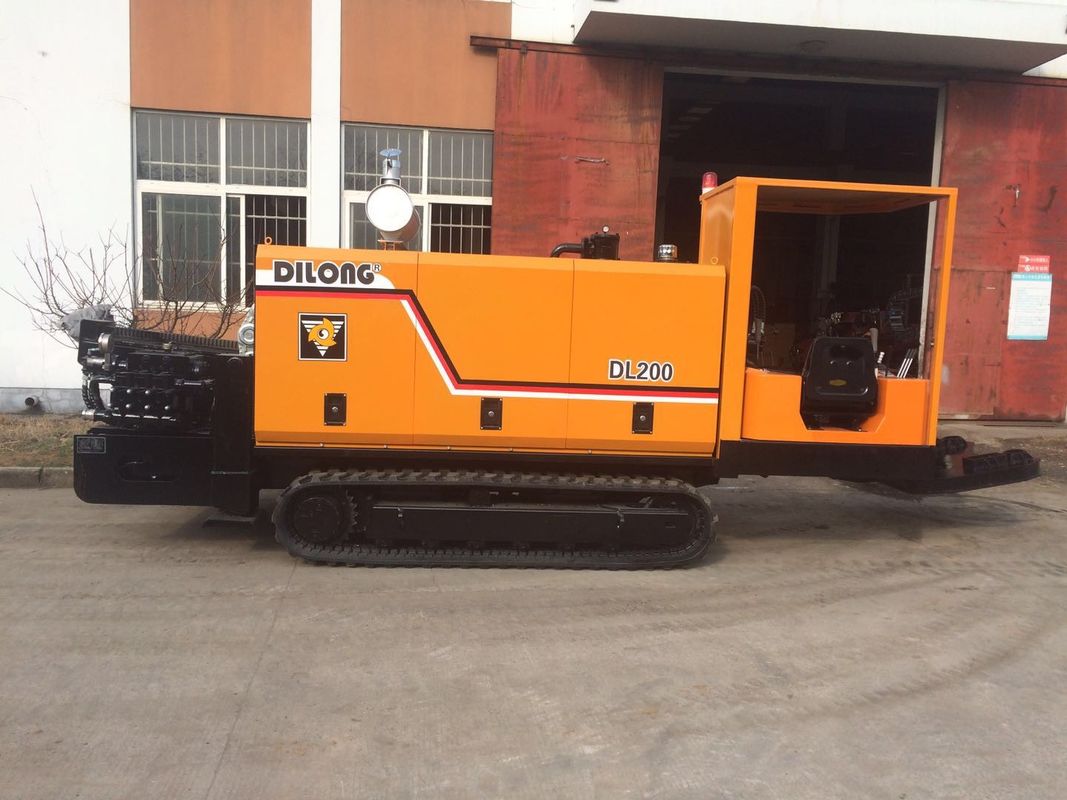 Hdd Horizontal Directional Drilling Machine With Manual Cable Laying Equipment DL200